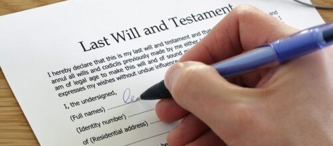 last will and testament